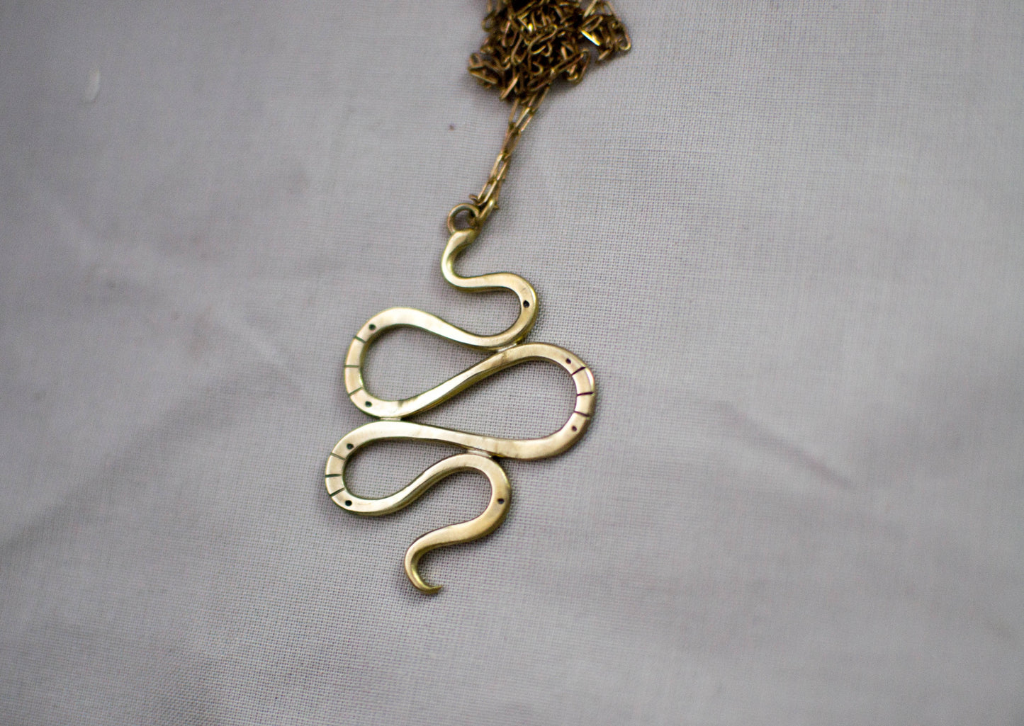 SNAKE NECKLACE (LARGE)