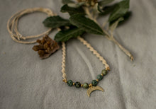Load image into Gallery viewer, TALISMAN HEMP STATEMENT NECKLACE (Customise)
